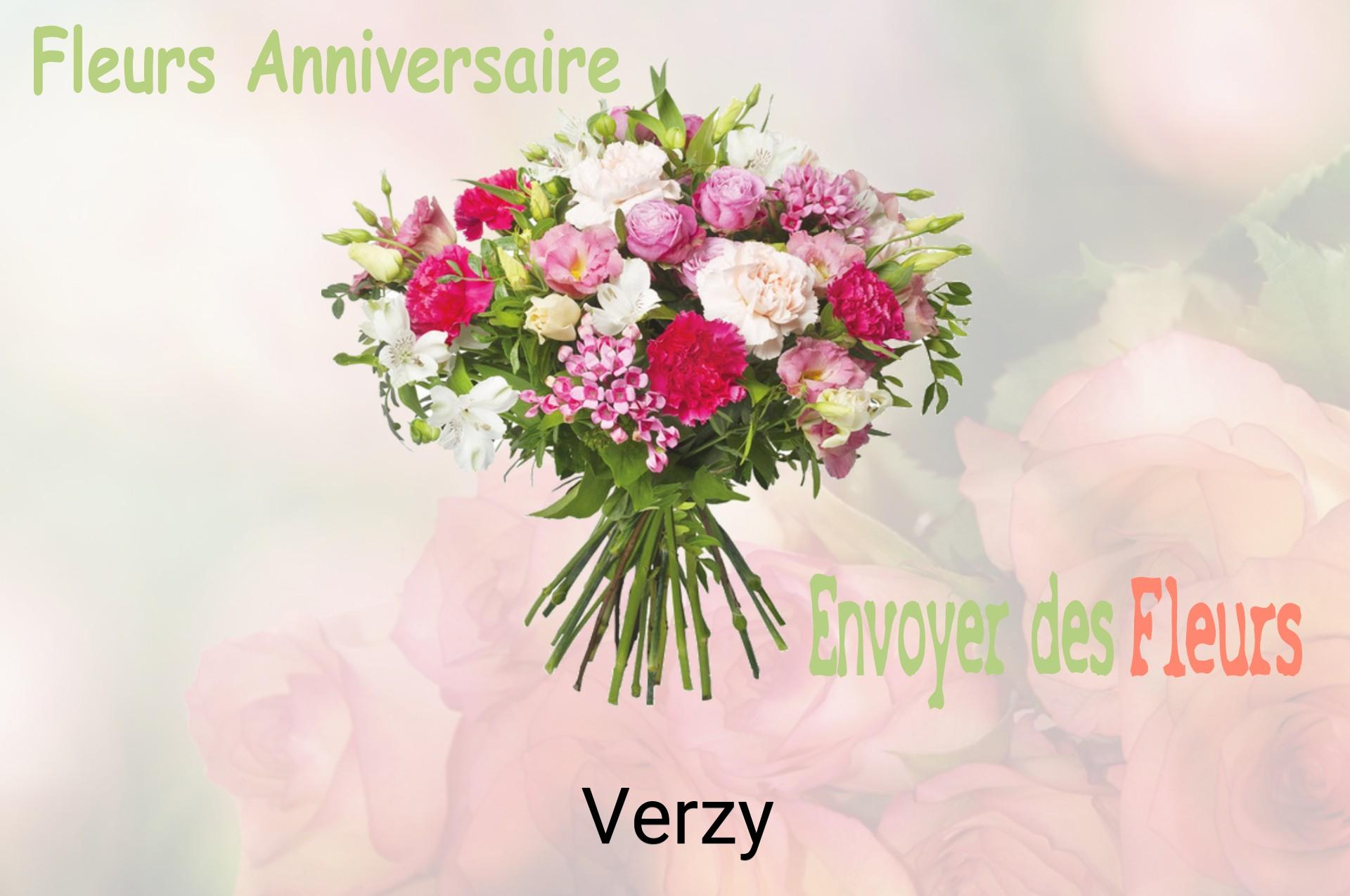 Bouquet de fleurs d’anniversaire livré à Verzy